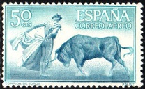 [Airmail - Bull Fighting, typ ATD]