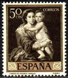 [Paintings by Bartolome Esteban Murillo - Stamp Day, Typ ATI]