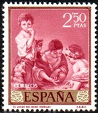 [Paintings by Bartolome Esteban Murillo - Stamp Day, Typ ATN]