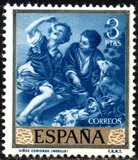 [Paintings by Bartolome Esteban Murillo - Stamp Day, Typ ATO]