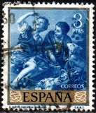 [Paintings by Bartolome Esteban Murillo - Stamp Day, Typ ATO]