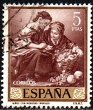 [Paintings by Bartolome Esteban Murillo - Stamp Day, Typ ATP]