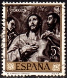 [Paintings by Dominikos Theotokopulos, El Greco - Stamp Day, type AVU]