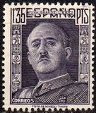 [Definitive Issue - General Franco, type AKO]