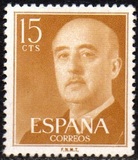 [Definitive Issue - General Franco, Typ AOK1]