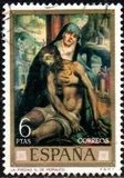[Paintings by Lius de Morales - Stamp Day, type BTQ]