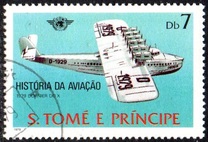 [Aircrafts - History of Aviation and the 35th Anniversary of ICAO, type HA]