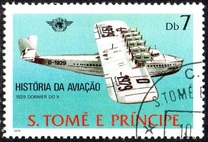 [Aircrafts - History of Aviation and the 35th Anniversary of ICAO, type HA]