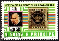 [The 100th Anniversary of the Death of Rowland Hill, 1795-1879, type IQ]