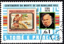 [The 100th Anniversary of the Death of Rowland Hill, 1795-1879, type IR]