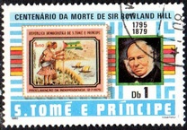 [The 100th Anniversary of the Death of Rowland Hill, 1795-1879, type IR]