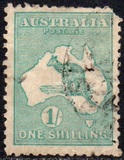 [Definitive Issues - Kangaroo and Map, Different Watermark, tip A19]