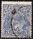 [King George V - New Colors, type B25]