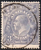 [King George V - New Colors, type B25]