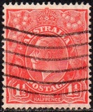 [King George V - Different Watermark, type B32]