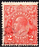 [King George V - Different Watermark, type B35]