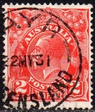 [King George V - Different Watermark, type B35]