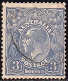 [King George V - Different Watermark, type B36]