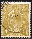 [King George V - Different Watermark, type B37]