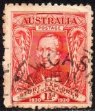 [The 100th Anniversary of the Sturt Expedition, type H]