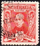 [The 100th Anniversary of the Sturt Expedition, type H]