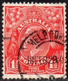 [King George V - Different Watermark, type B32]