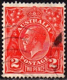[King George V - Different Watermark, type B35]