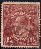 [King George V - Different Watermark, Вид B21]