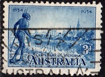 [The 100th Anniversary of the Colonization of Victoria, type Q2]
