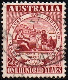 [The 100th Anniversary of the First Australian Postage Stamp, tyyppi BR]