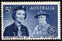 [Golden Jubilee of Guiding, 1910-1960, type FW]
