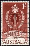 [X Aniversario del plan Colombo de la ONU, tipo GD]