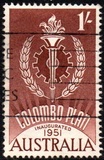 [X Aniversario del plan Colombo de la ONU, tipo GD]