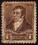 [Rivadavia - Different Watermark, प्रकार BE6]