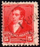 [Rivadavia - Different Watermark, प्रकार BE9]