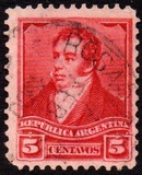 [Rivadavia - Different Watermark, प्रकार BE9]
