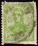 [General San Martin - Watermark 3,4 or Unwatermarked, type BK10]