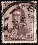 [General José Francisco de San Martín, 1778-1850, veids CJ9]
