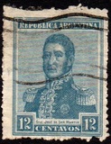 [Definitive Issues, General San Martin, Typ CK20]