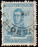 [Definitive Issues, General San Martin, Typ CK21]