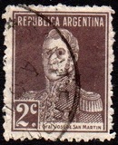 [Definitive Issues - General San Martin, with Period after Value, ประเภท CU2]