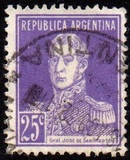 [Definitive Issues - General San Martin, without Period after Value, Tip CW10]