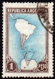 [Map -  South America and Antarctic, type LU]