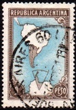 [Map -  South America and Antarctic, type LU]