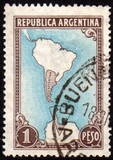[Map -  South America and Antarctic, type LU]