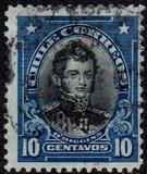 [Personajes. Leyenda "CHILE CORREOS", tipo AO1]