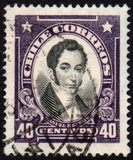 [Personalities Overprinted "CHILE CORREOS", type BD1]