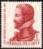 [The 400th Anniversary of "La Araucana", Epic Poem by de Ercilla y Zuniga, 1969, نوع TH]