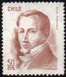 [Diego Portales, Politician - Inscribed "D. PORTALES", type WJ]