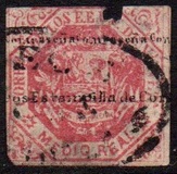 [Overprinted "Estampilla" Tom (10mm Long) & "Estampillas de Correos" Botton, type G]